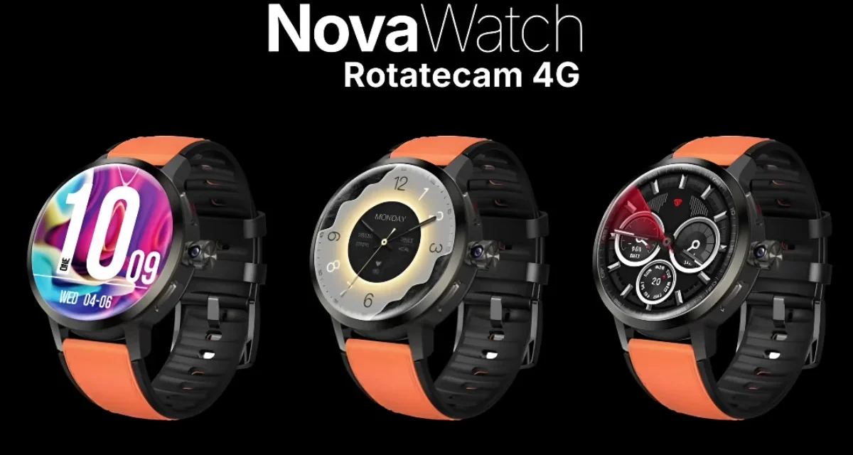 Novawatch RotateCam 4G, Hidup Lebih Praktis, Video Call Garibet