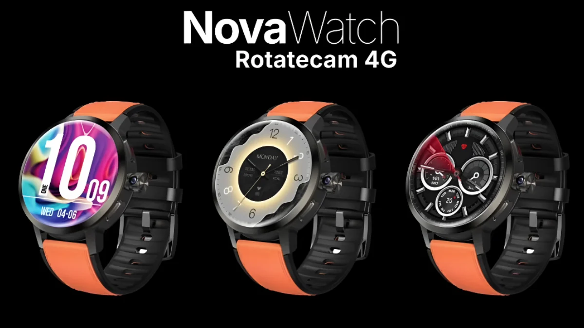Novawatch RotateCam 4G, Hidup Lebih Praktis, Video Call Garibet