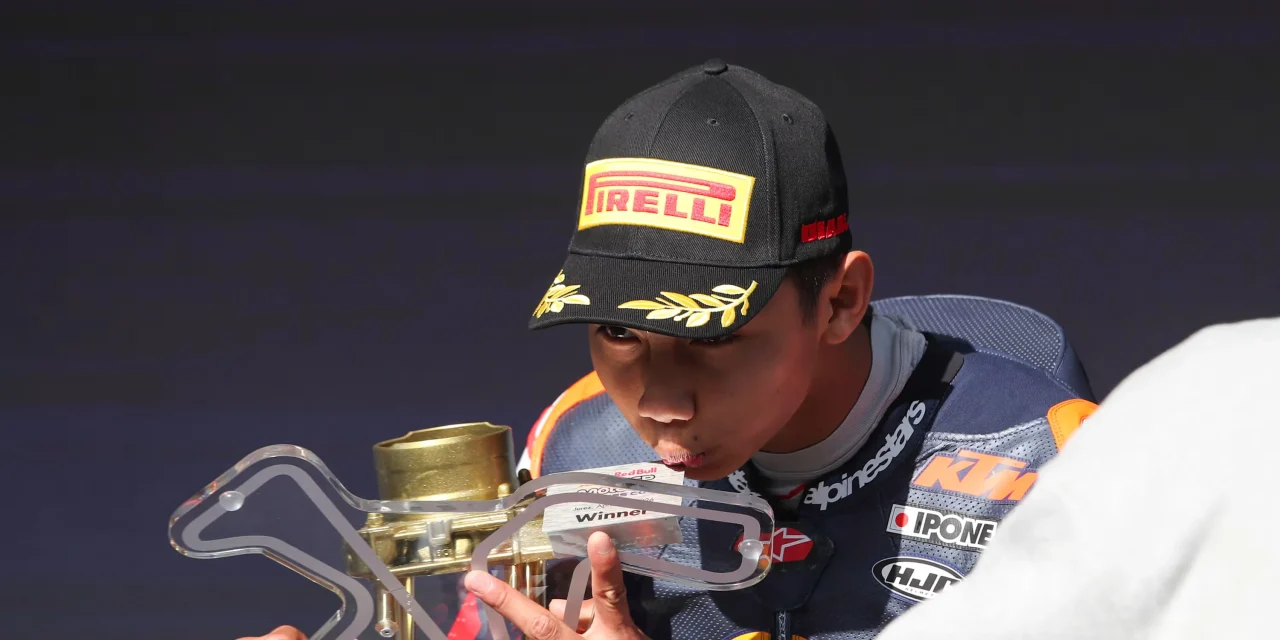Podium Tertinggi: Kiandra Ramadhipa Juara Race 2 Rookies Cup