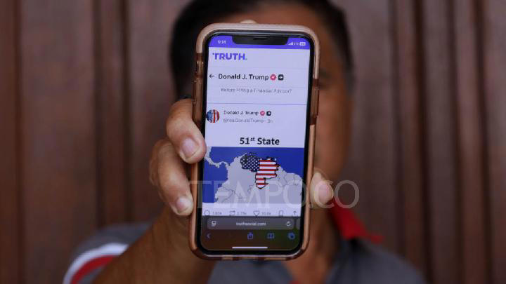 Trump Picu Kontroversi: Venezuela Jadi “Negara Bagian Ke-51”