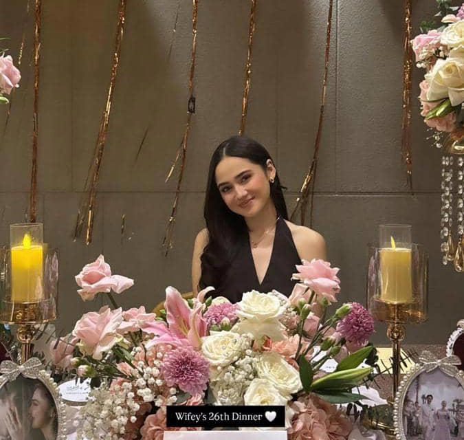 Momen Tak Terlupakan! Syifa Hadju Ultah Ke-26 Di Temani Suami
