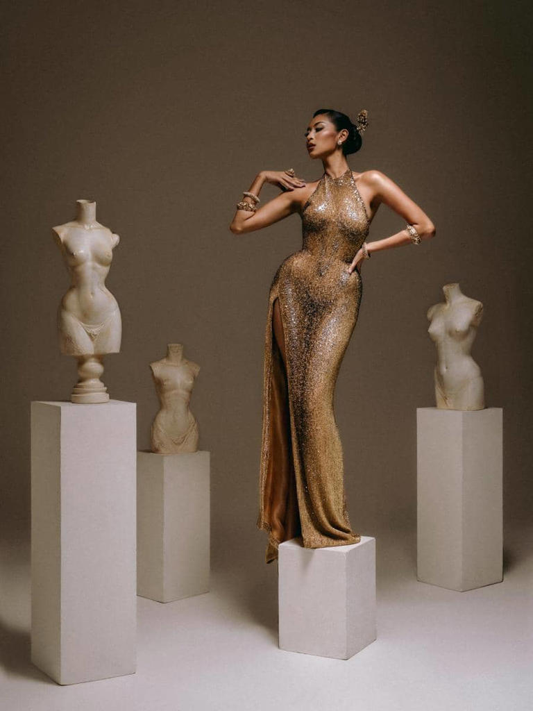Kreatif Tanpa Batas! Agnes Rahajeng Dengan Living Sculpture