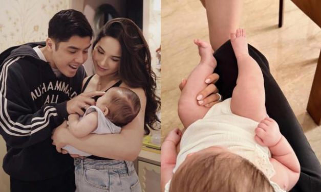 Bikin Gemas! Bibir Mungil Putri Alyssa & Al Ghazali Jadi Perhatian