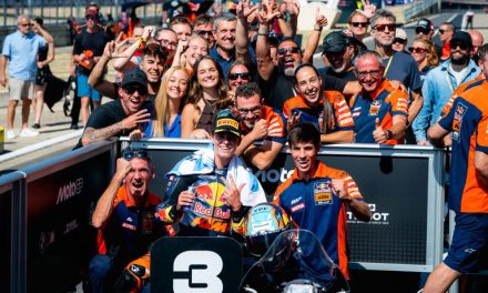 Valentin Perrone Pecah Kebuntuan! Naik Podium Moto3 Inggris