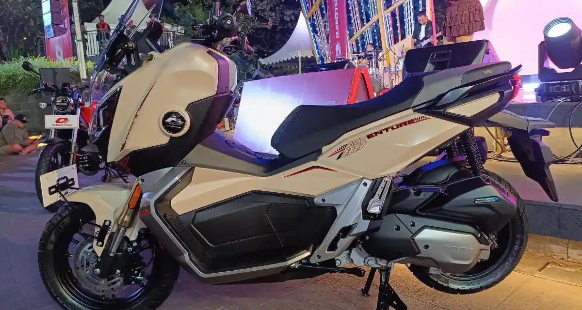 QJ Motor Fort 180, Perpaduan Desain Elegan Dan Jiwa Sporty