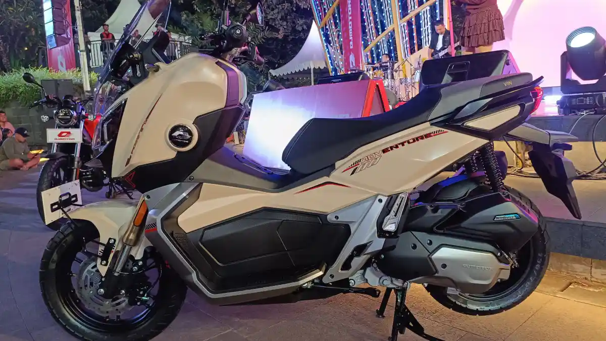 QJ Motor Fort 180, Perpaduan Desain Elegan Dan Jiwa Sporty