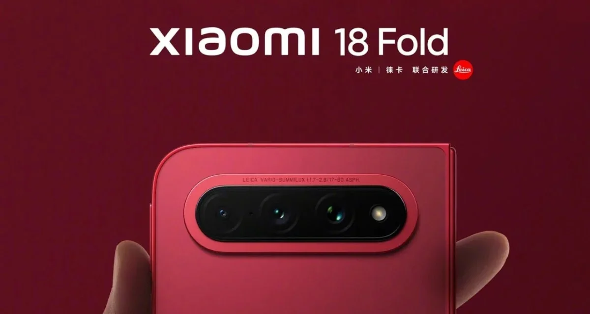 Segera Hadir! Xiaomi 18 Fold Pamer Layar 2:1 Dan Kamera Sporty