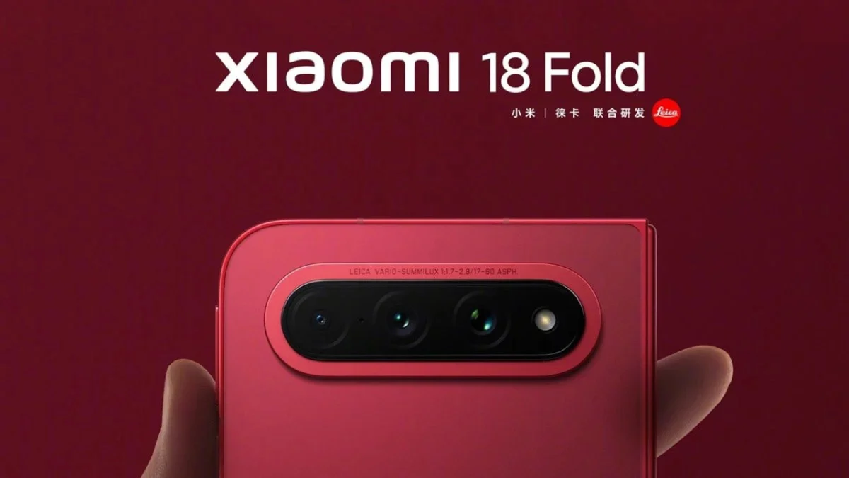 Segera Hadir! Xiaomi 18 Fold Pamer Layar 2:1 Dan Kamera Sporty