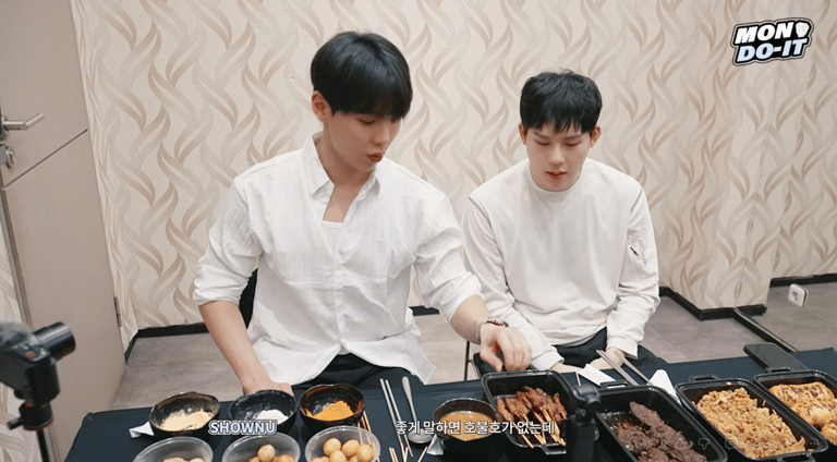 Bolen Pisang Bikin Shownu Jatuh Hati, Joohoney Pilih Cimol Kej