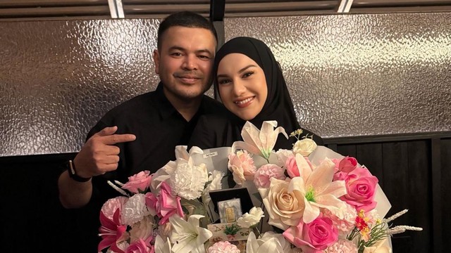 Penuh Cinta! Irish Bella & Haldy Sabri Rayakan Anniversary Ke-2